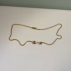 Gold Tone “S” Clasp Adjustable Belt